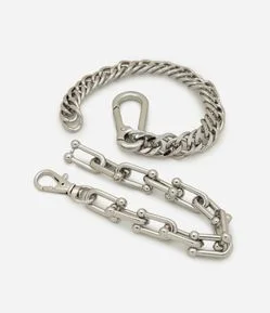 Kit Pulseiras Industriais em Metal