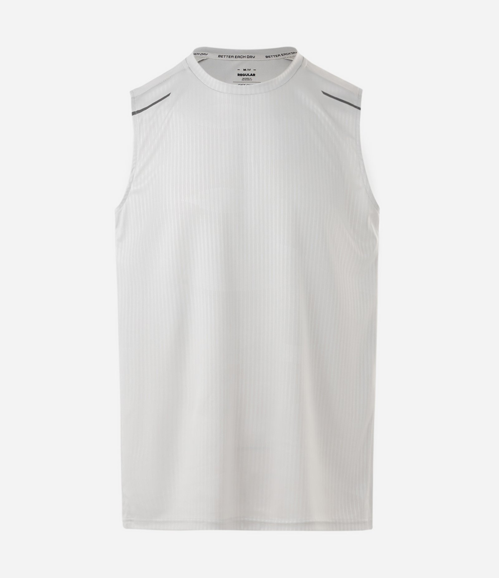 Regata Esportiva Regular com Tecnologia Dry Cinza 1