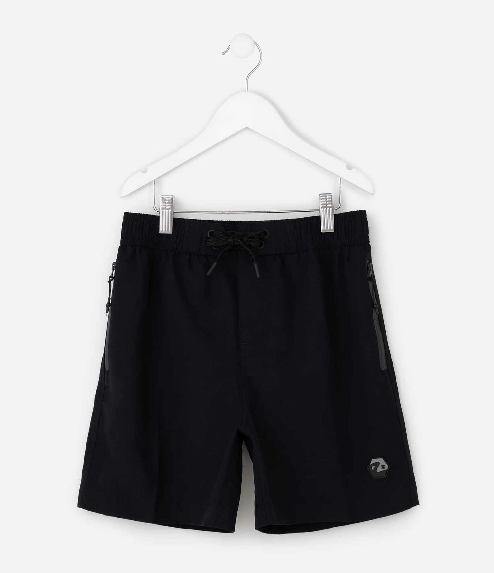 Bermuda Infantil com Bolsos e Zíper – Tam 5 a 16 Anos Preto 2