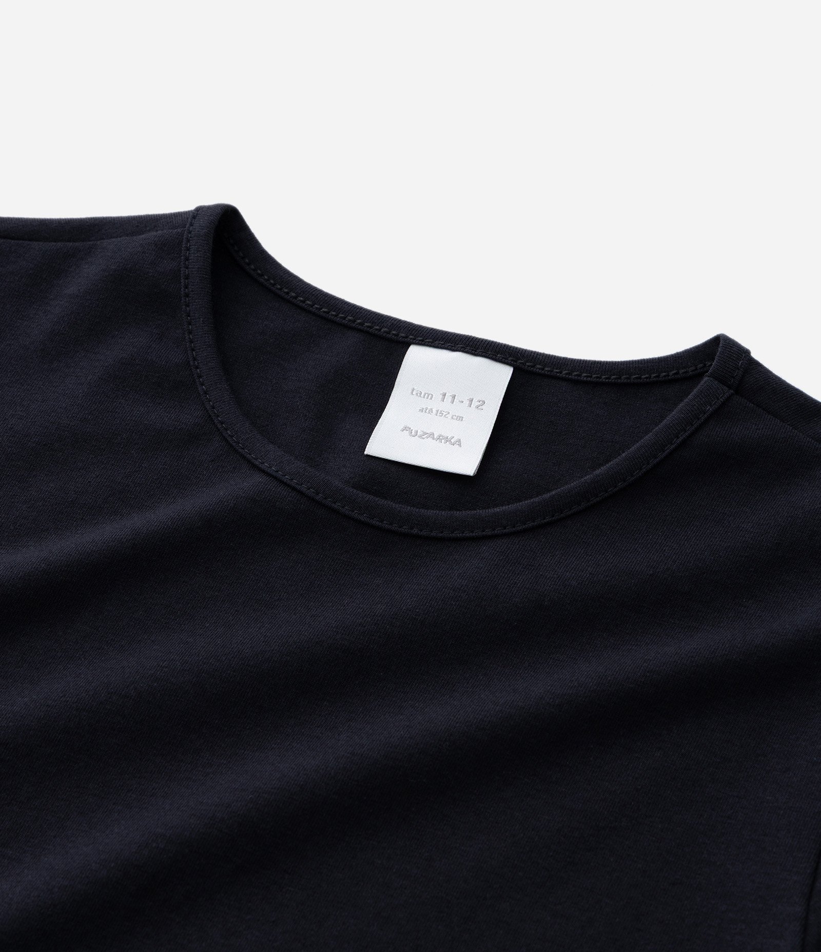 Vestido Infantil com Saia Balonê e Lacinhos - Tam 5 a 14 anos Preto 5