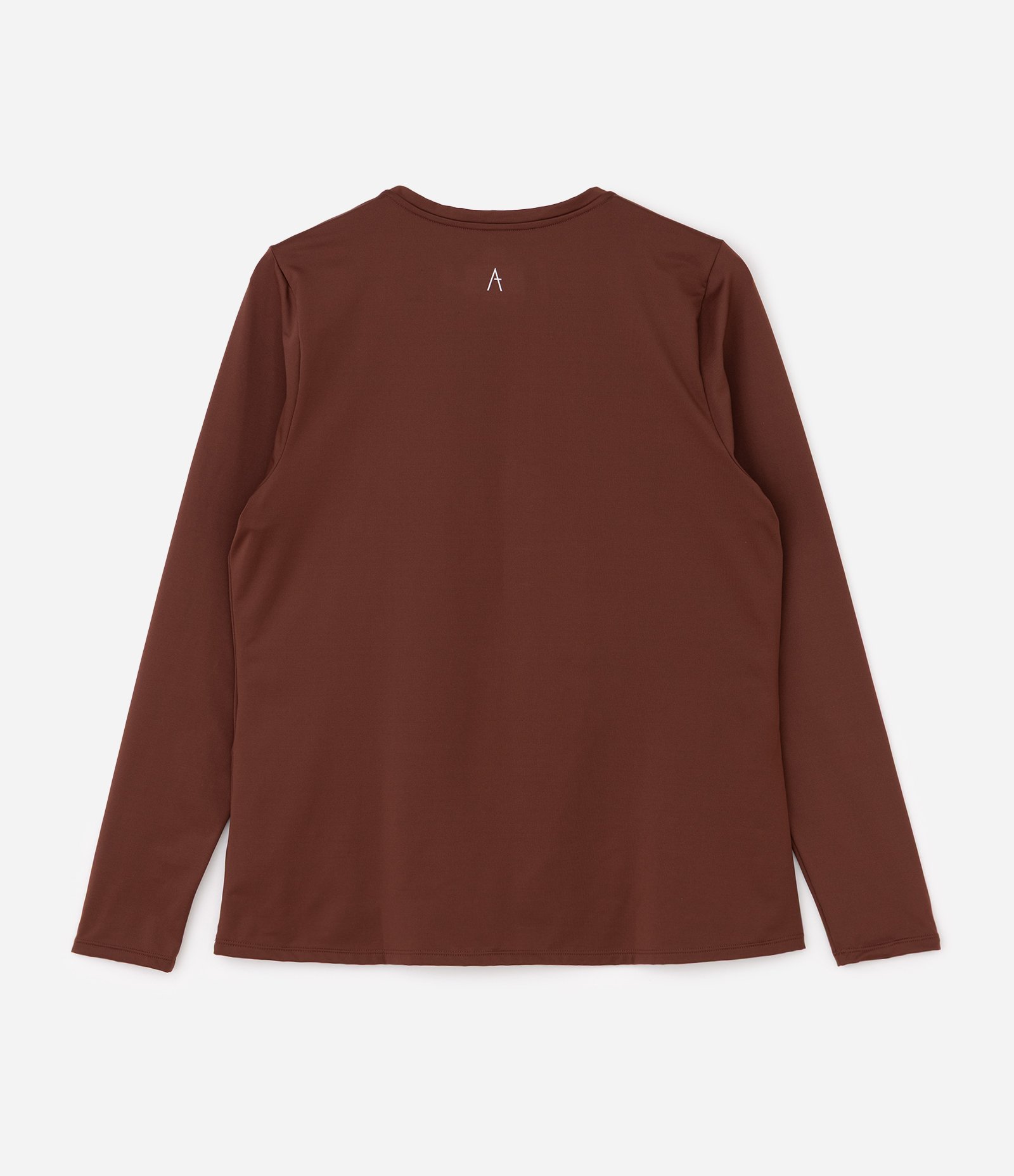 Blusa Esportiva Manga Longa Térmica Curve & Plus Size Marrom 2
