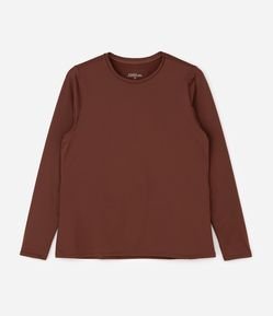 Blusa Esportiva Manga Longa Térmica Curve & Plus Size