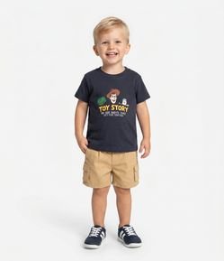 Camiseta Infantil com Estampa Toy Story – Tam 2 a 6 Anos