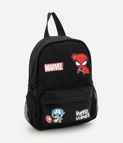 Mochila Infantil em PU com Estampa Marvel