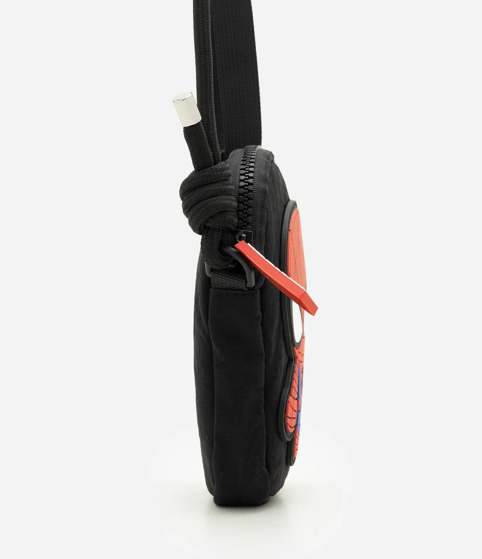 Bolsa Infantil Homem Aranha Transversal Compacta - Tam U Preto 2
