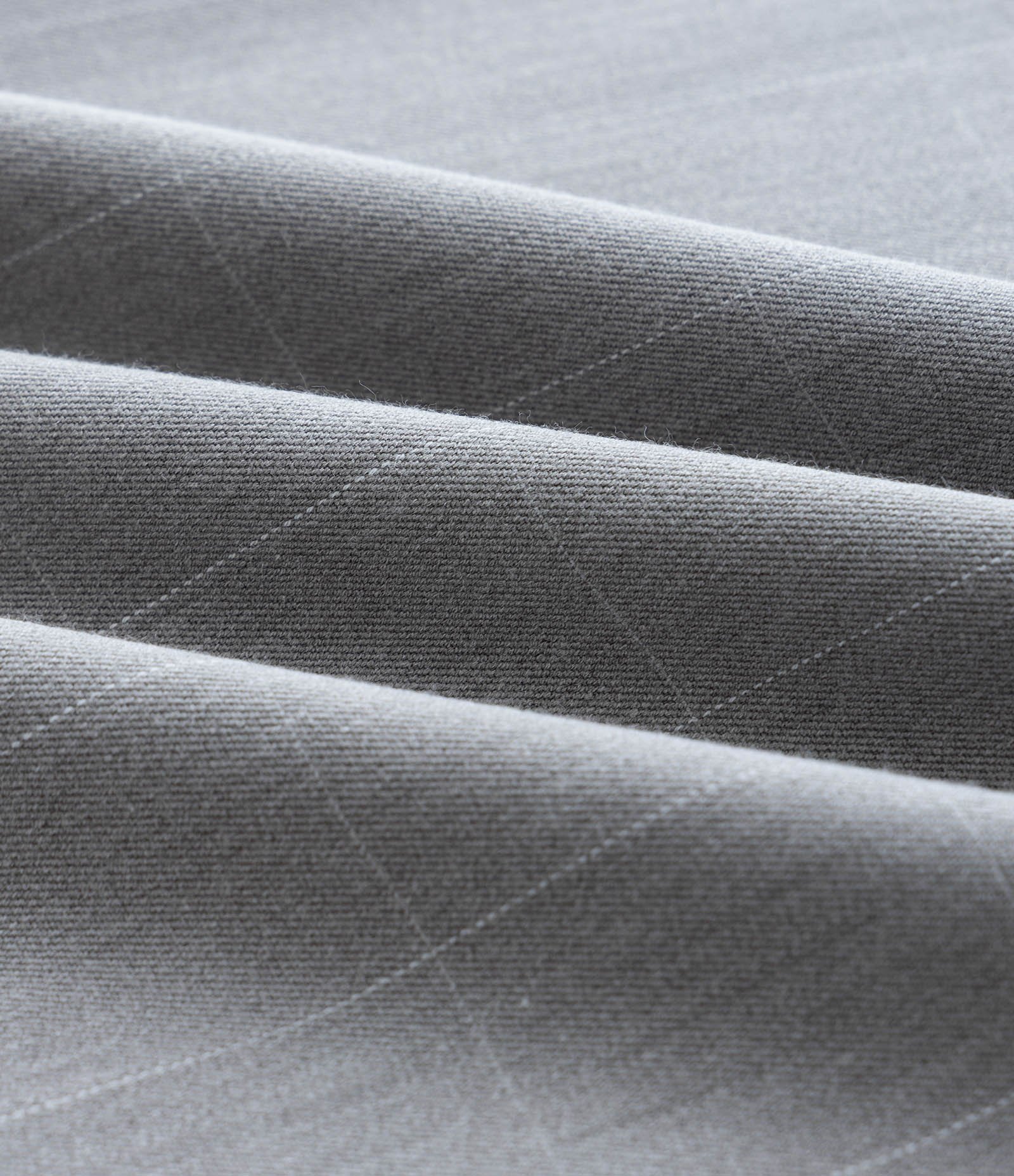 Calça Alfaiatada Wide Xadrez Alongada Curve & Plus Size Cinza 7