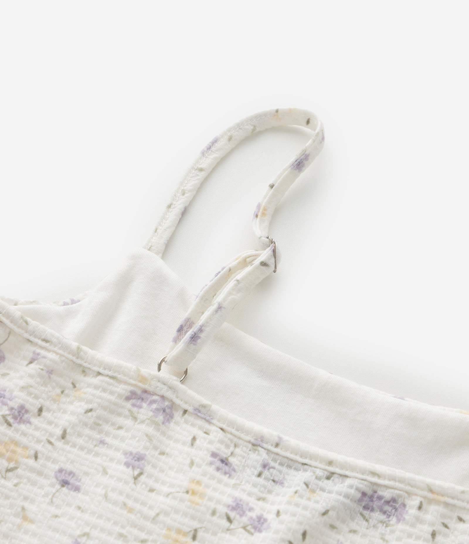 Vestido Infantil com Estampa Floral – Tam 5 a 14 Anos Off White 5