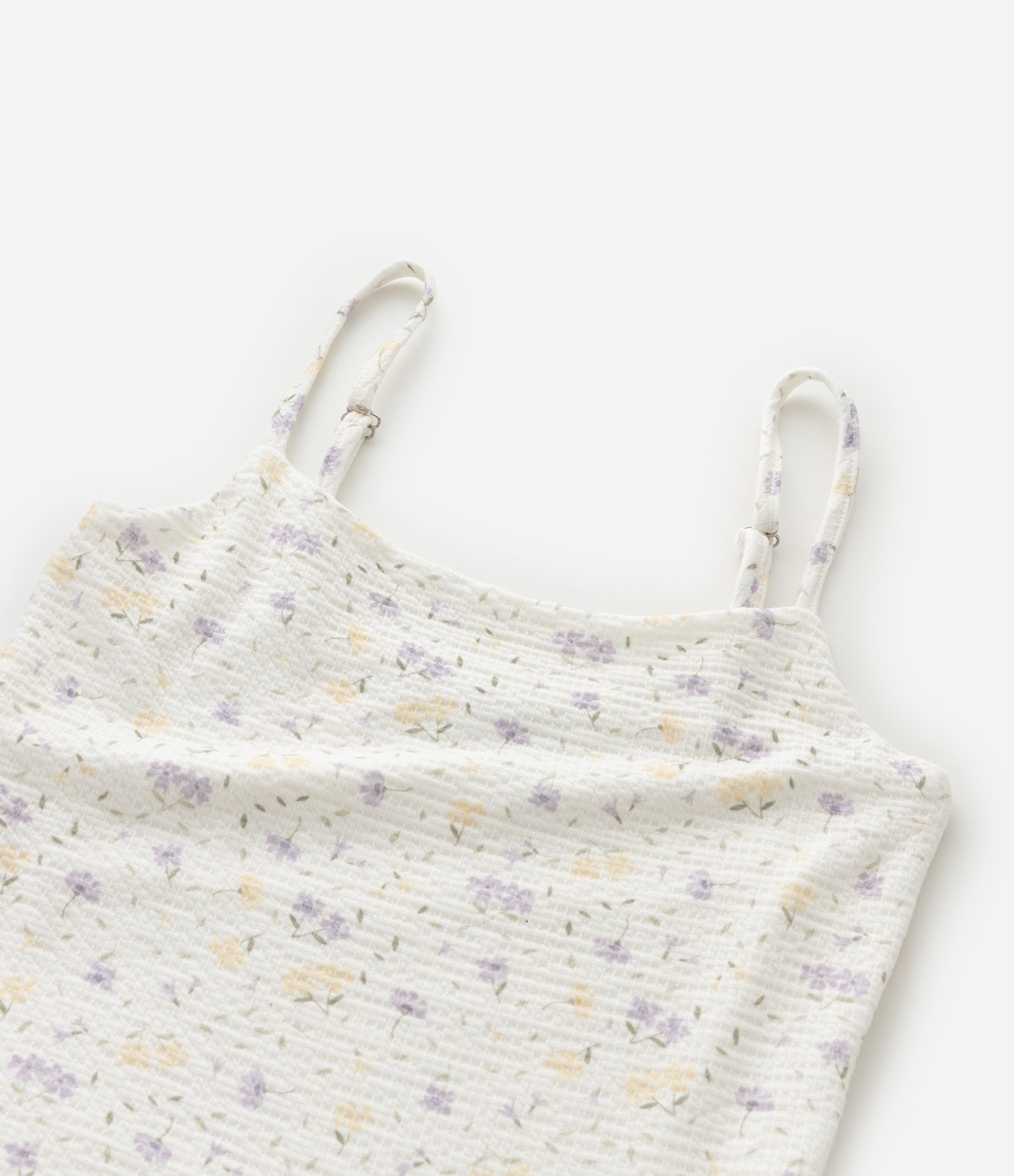 Vestido Infantil com Estampa Floral – Tam 5 a 14 Anos Off White 6