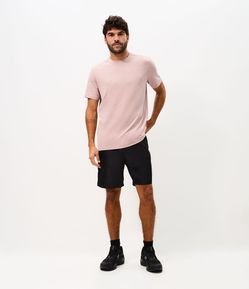 Bermuda Masculina Esportiva com Cós Elástico