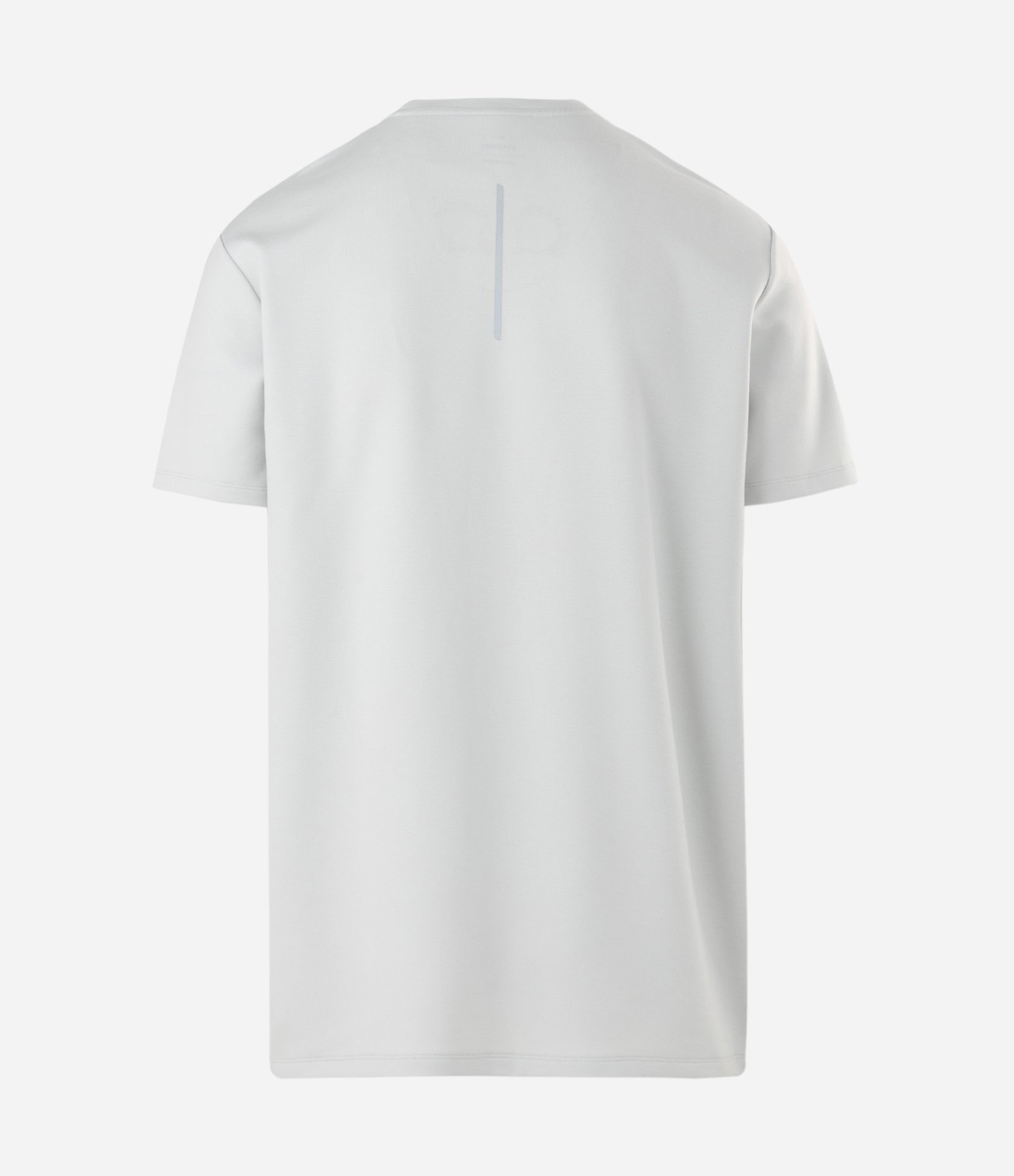 Camiseta Comfort Esportiva em Malha Tecnológica com Tecnologia Dry Cinza Claro 7