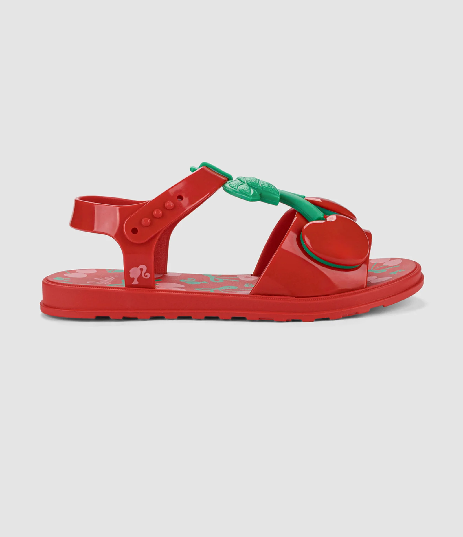 Sandália Infantil com Aplique de Cerejas – Tam 23 a 34 Vermelho 2