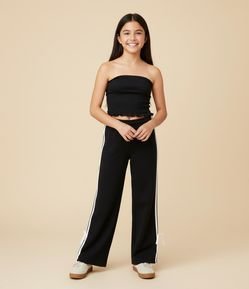 Blusa Infantil Tomara que Caia Texturizada – Tam 5 a 14 Anos