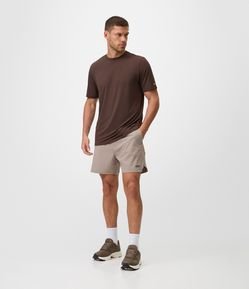 Bermuda Esportiva Corrida com Short de Compressão