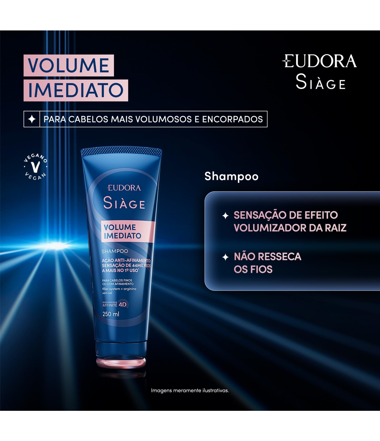 Shampoo Volume Imediato Siàge 250ml 2