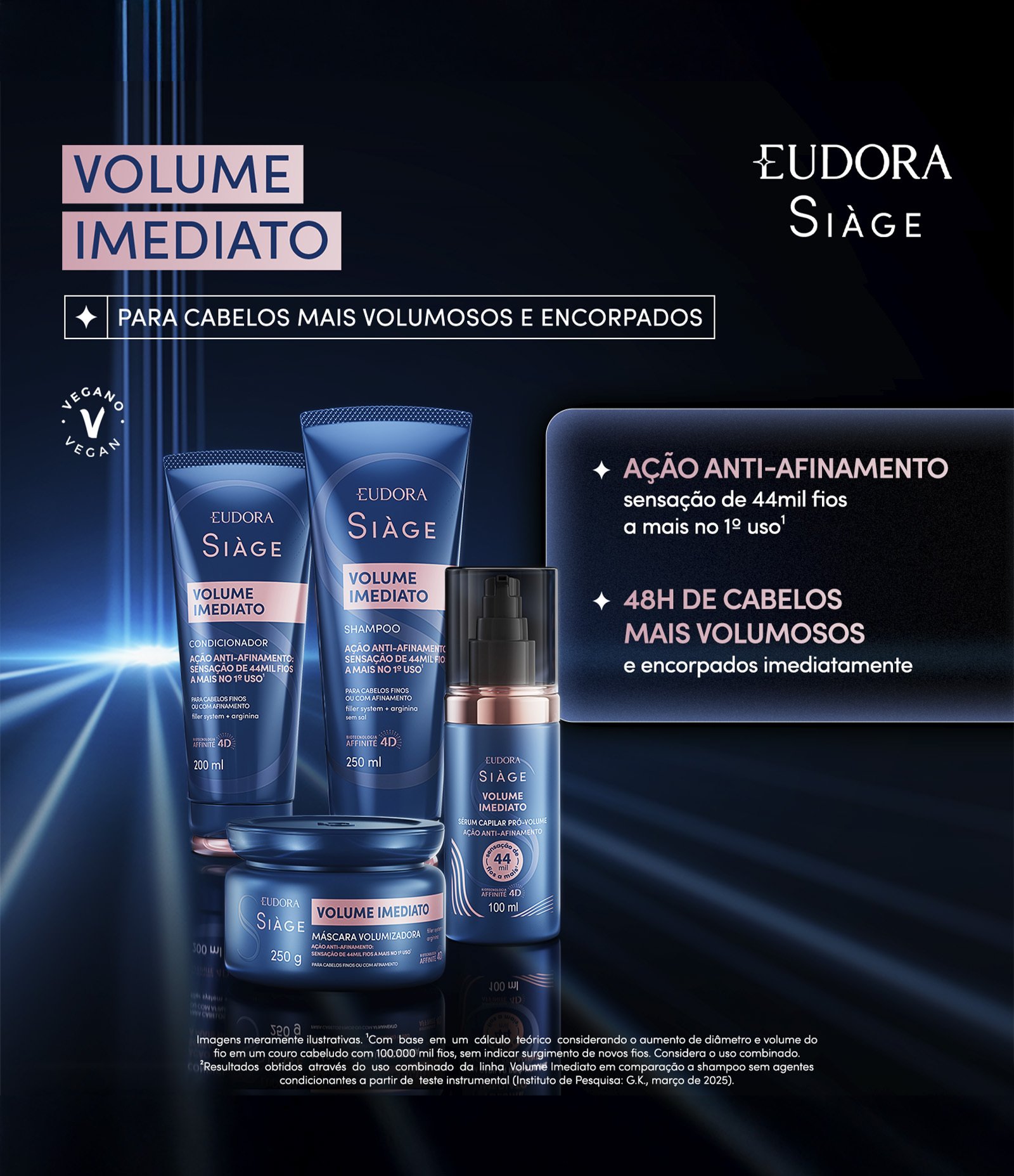 Shampoo Volume Imediato Siàge 250ml 7