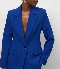 Blazer Comfort Alfaiatado com Abotoamento Duplo