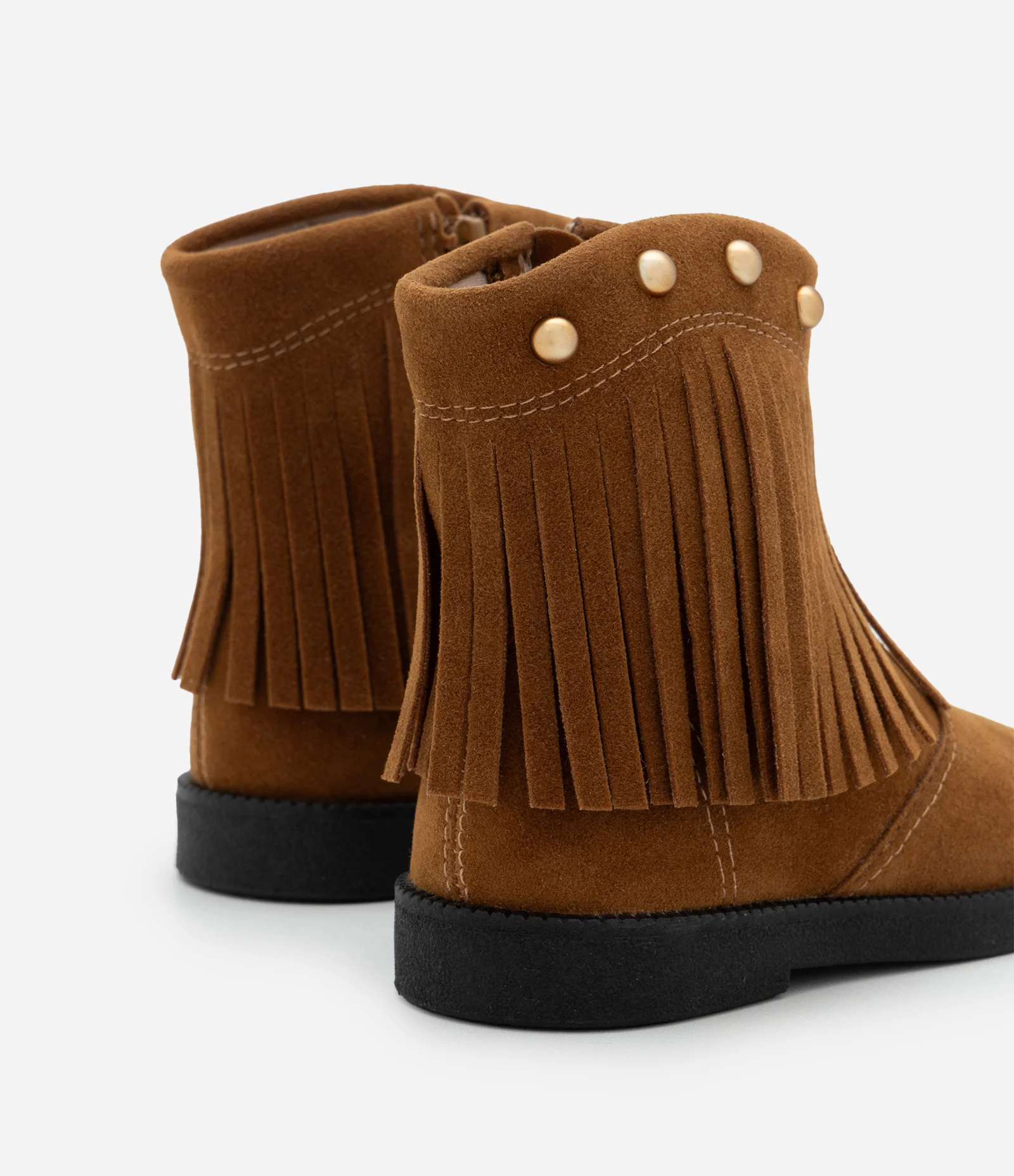 Bota Infantil Western com Franjas – Tam 20 a 25 Marrom 2