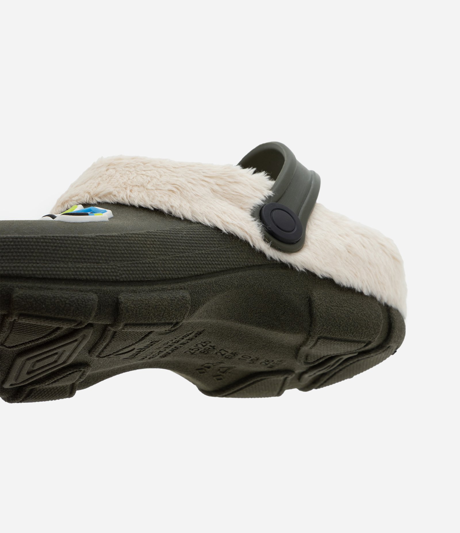 Sandália Infantil Babuche com Pelinhos e Patch Divertida – Tam 19/20 a 25/26 Verde/Bege 3