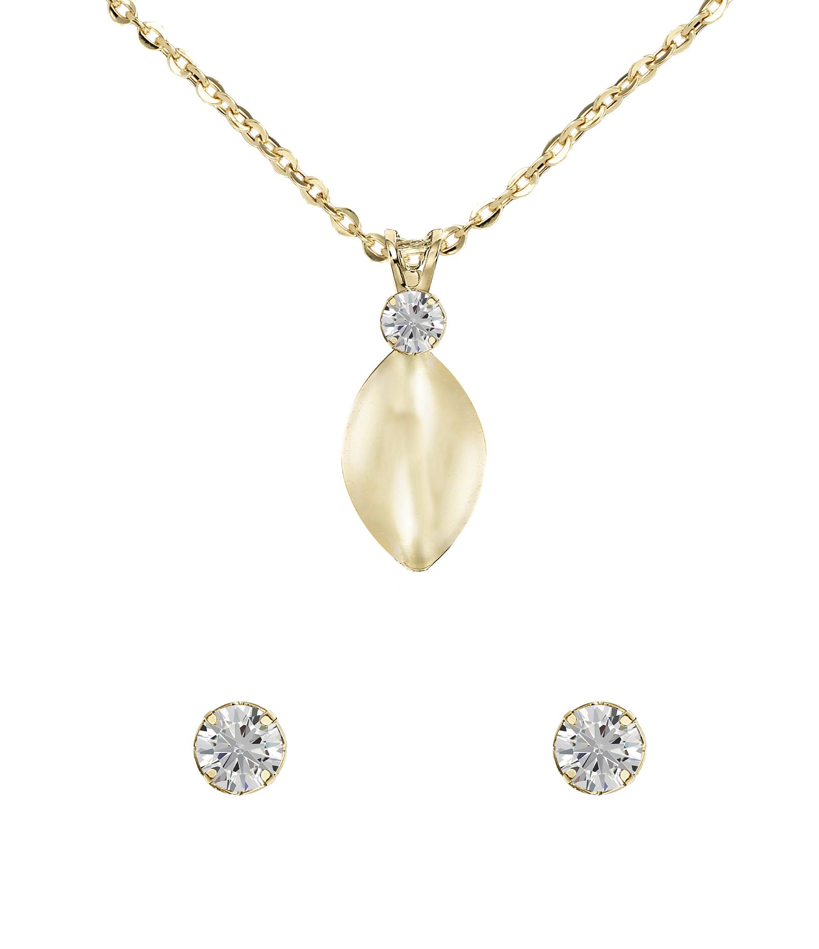 Kit Relógio Analógico Champion Aço CH22368W Dourado 3