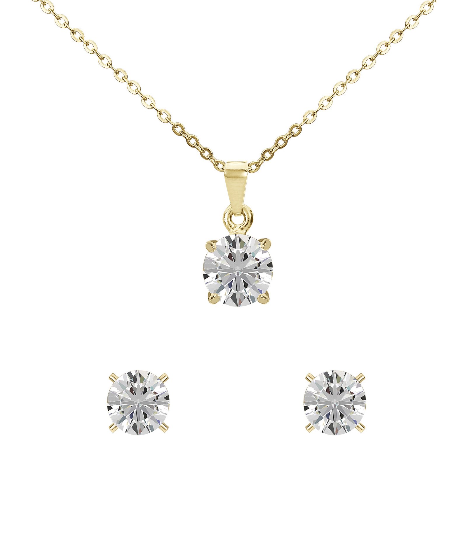 Kit Relógio Analógico Champion Aço Modelo CN26055W Dourado 3