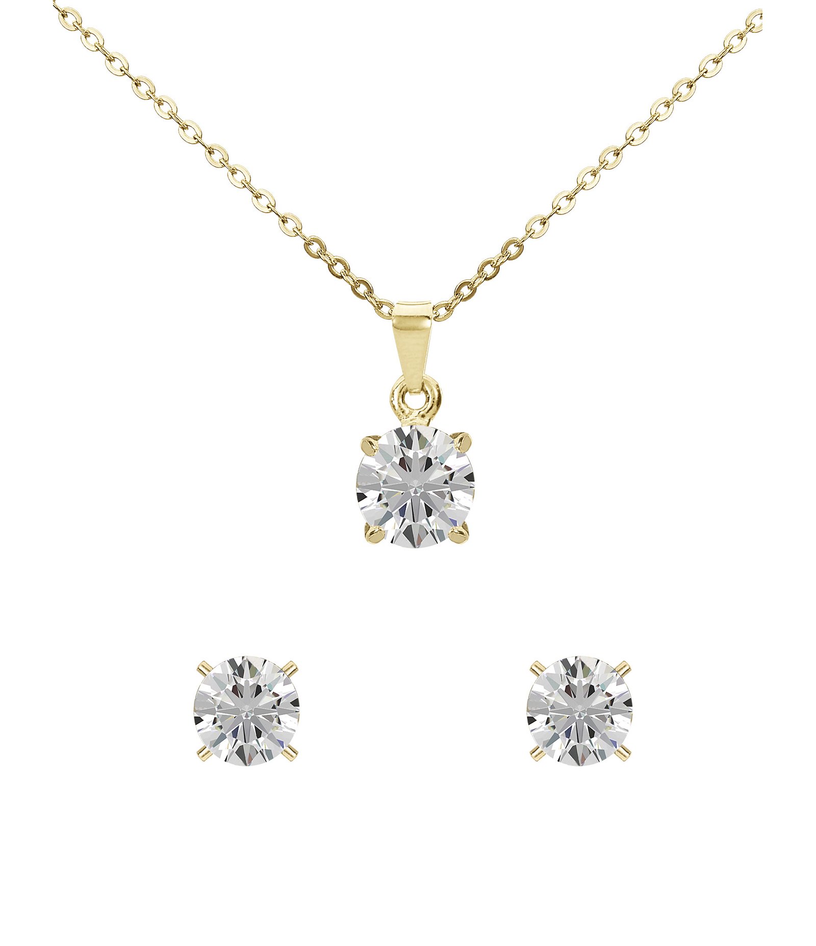 Kit Relógio Analógico Champion em Aço CH24937W      Dourado 3