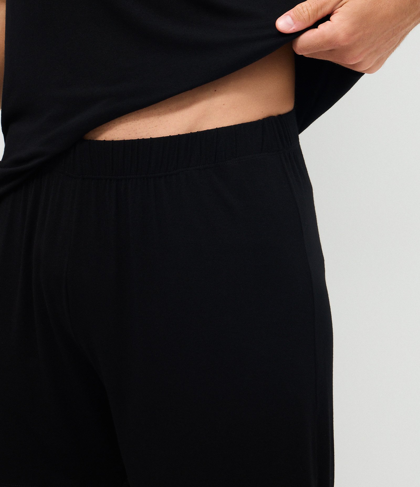 Pijama Comfort em Viscose Preto 3