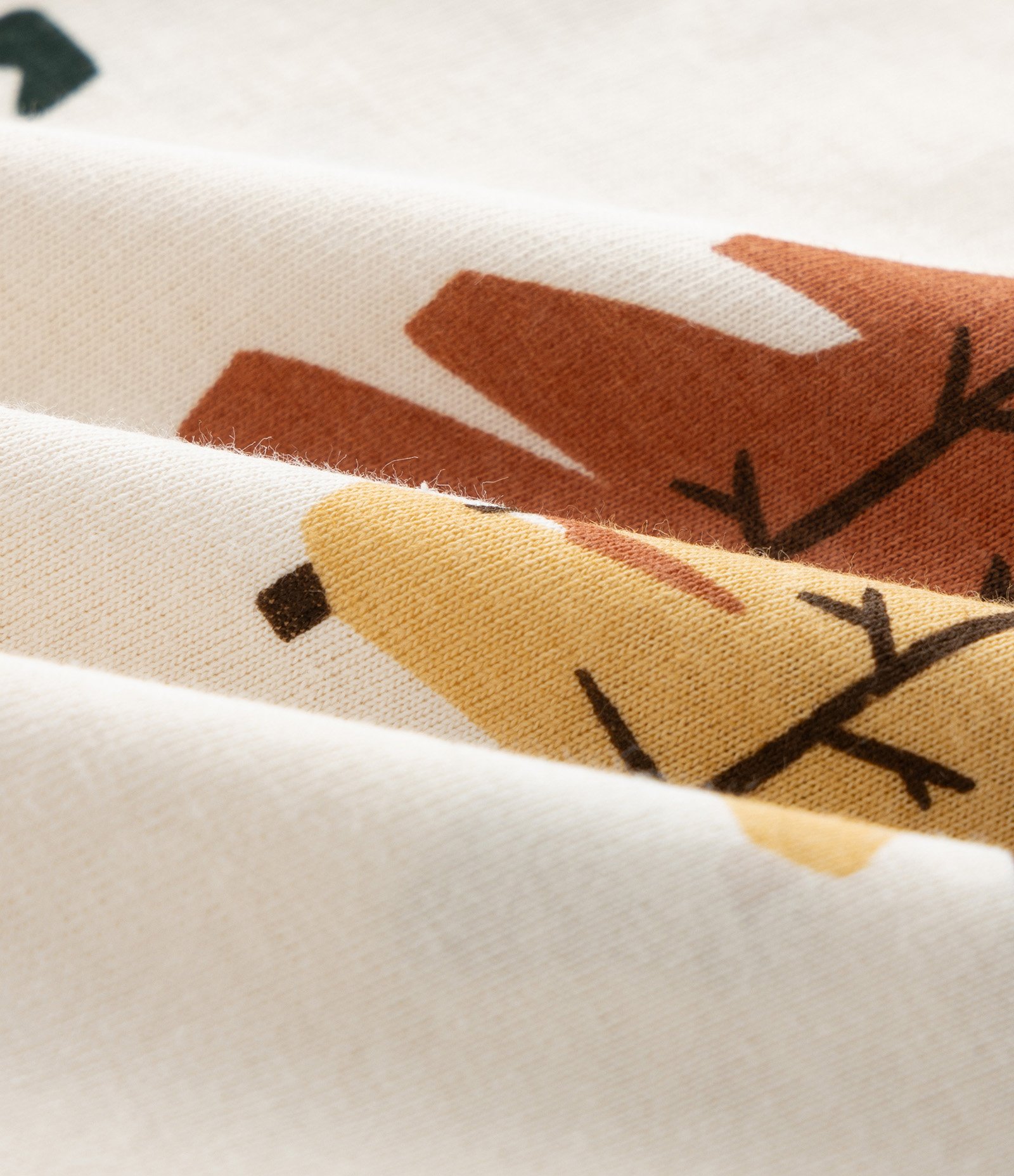 Camiseta Infantil com Estampa Florestinha – Tam 1 a 5/6 Anos Off White 3