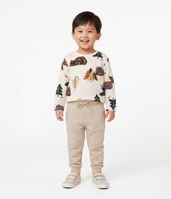 Camiseta Infantil com Estampa Florestinha – Tam 1 a 6 Anos