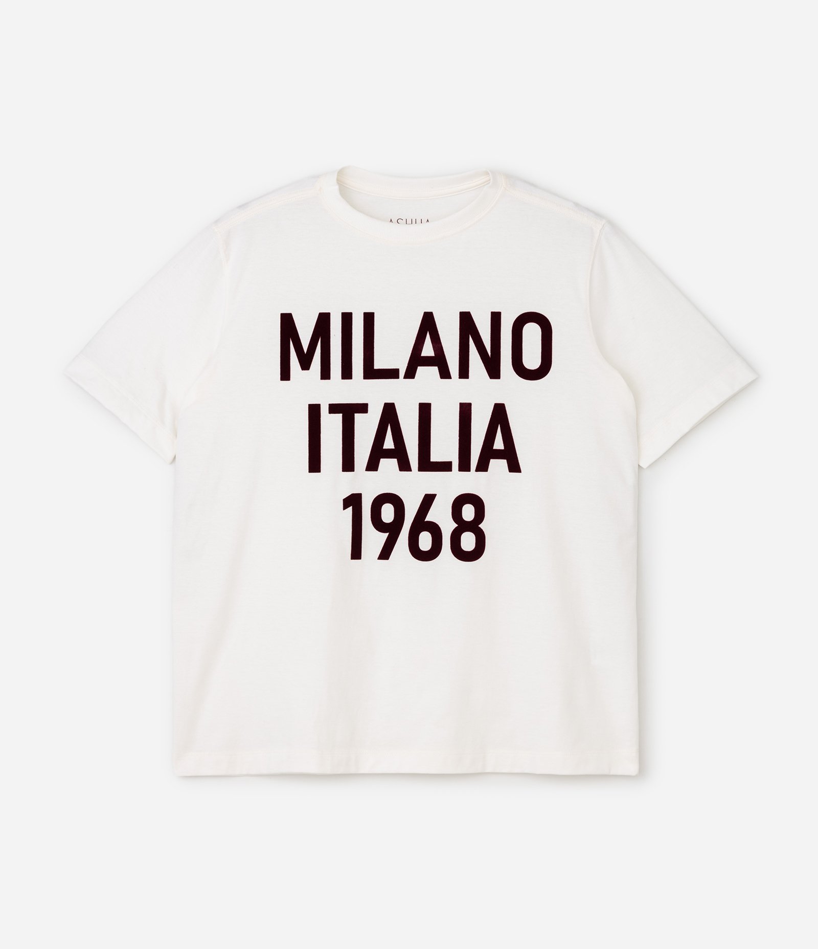Camiseta Alongada Milano Italia 1968 Curve & Plus Size Branco 1