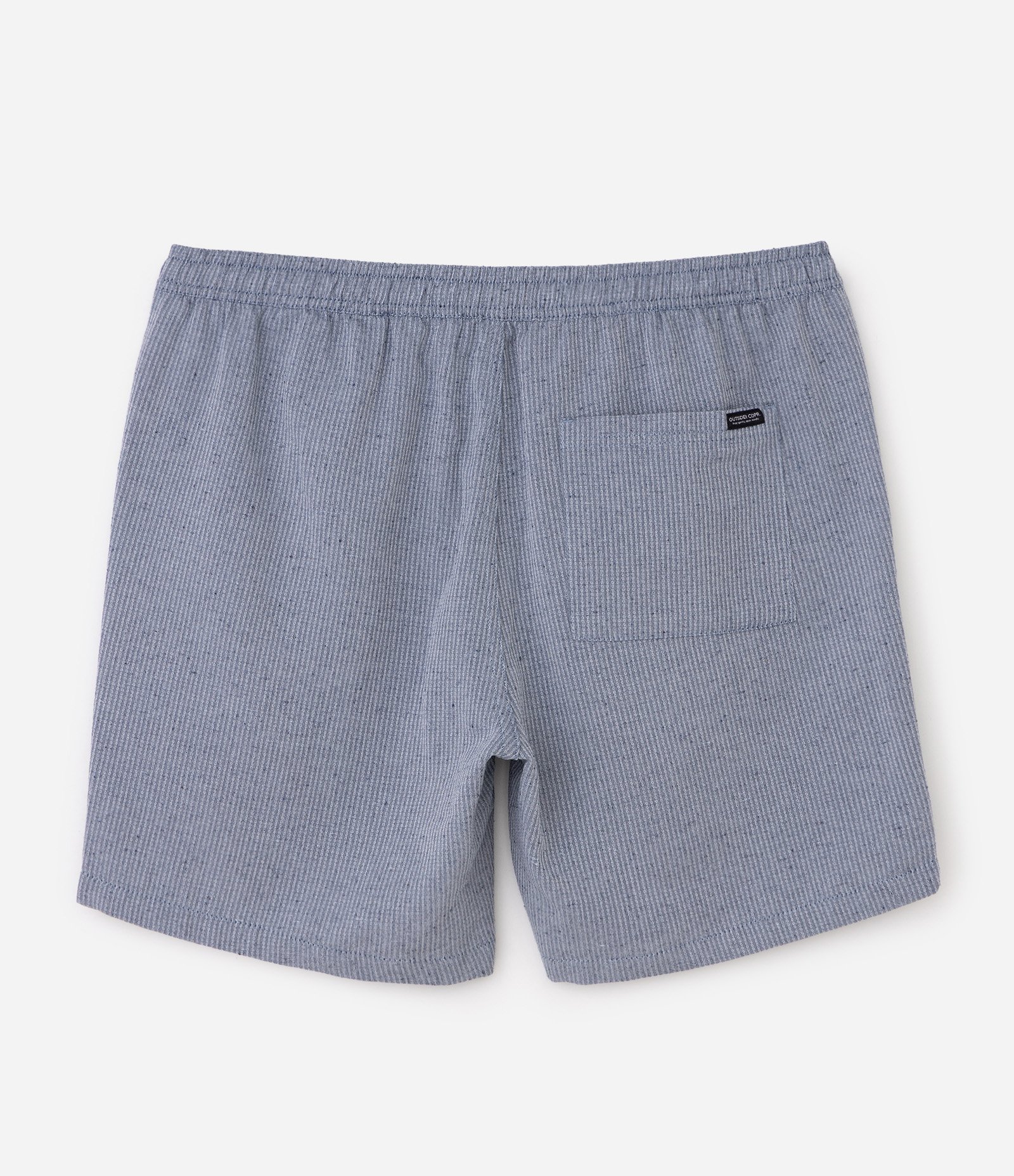 Bermuda Texturizada com Cós Elástico e Bolso Faca Azul 2