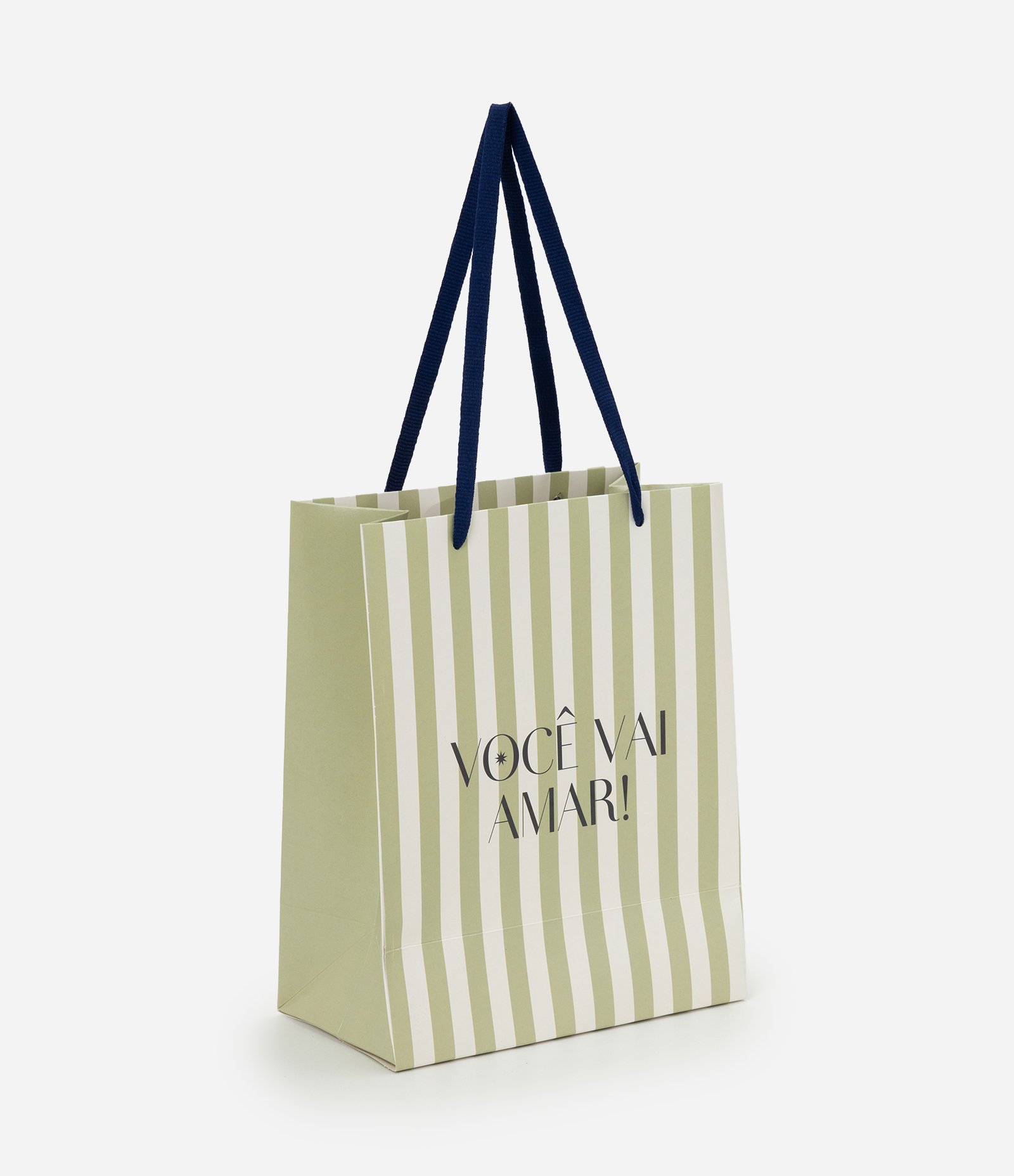 Embalagem de Presente Pequena com Lettering Você Vai Amar Verde 1