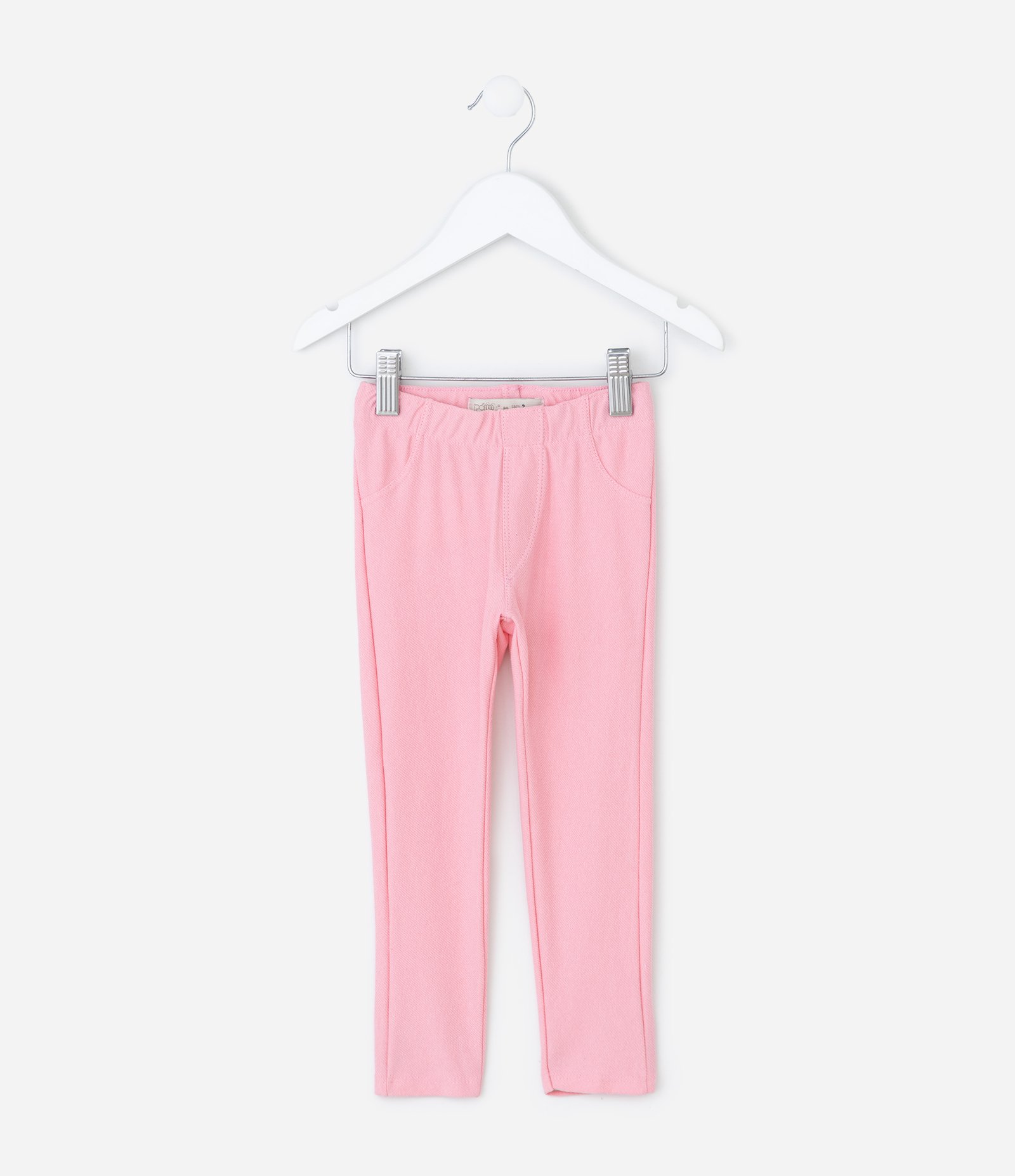 Calça Infantil Legging com Cós Elástico – Tam 1 a 5/6 Anos Rosa 1