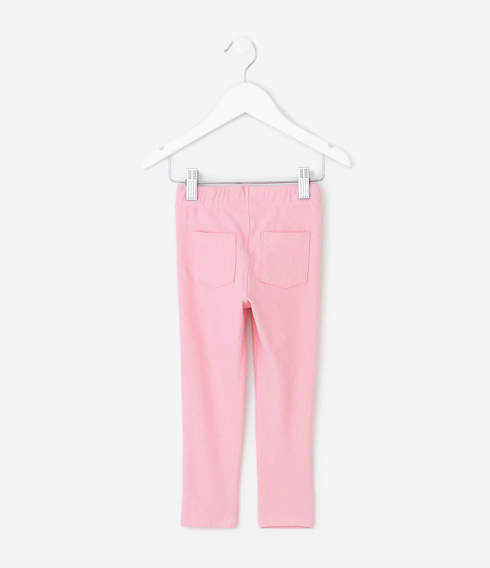 Calça Infantil Legging com Cós Elástico – Tam 1 a 5/6 Anos Rosa 2