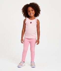 Calça Infantil Legging com Cós Elástico – Tam 1 a 6 Anos