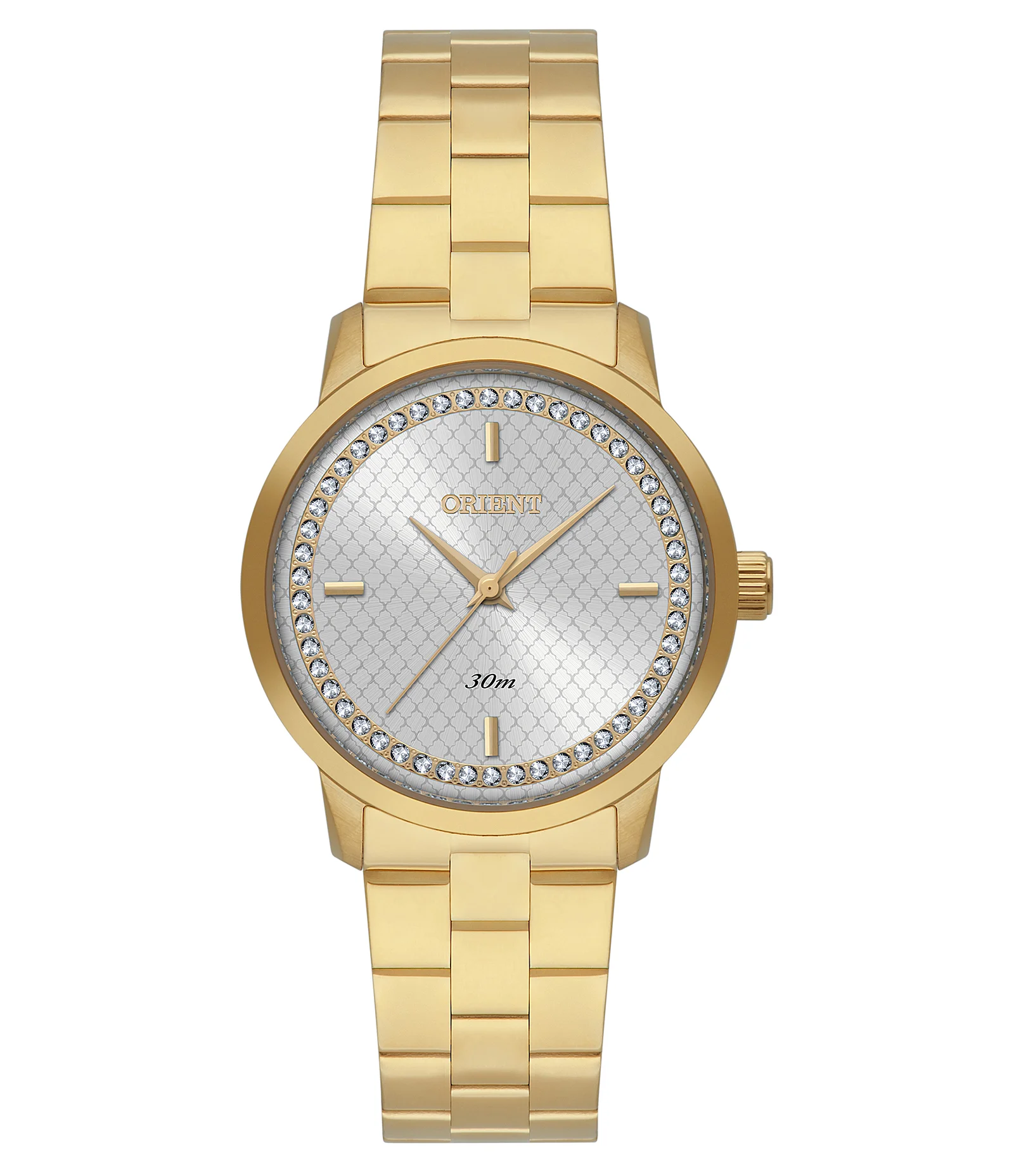 Relógio Analógico Orient em Aço FGSS0239 S1KX      Dourado 1