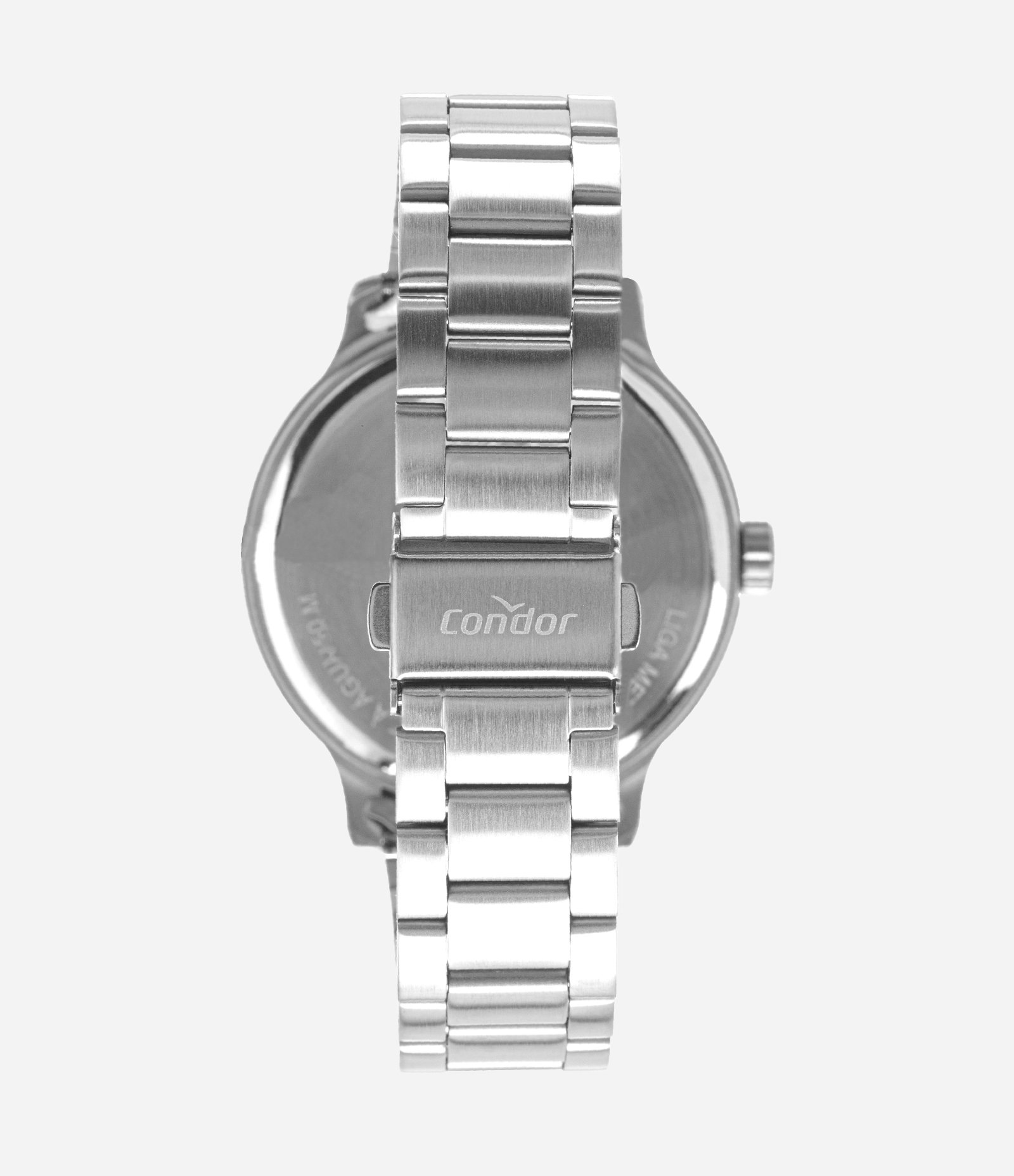 Kit Relógio Analógico Condor em Aço CO2115MYT K4K Prata 3