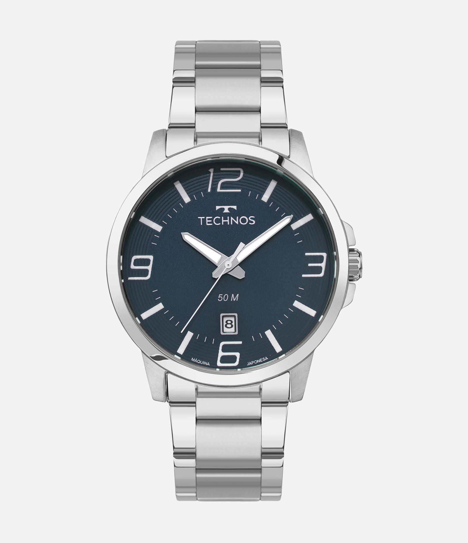 Relógio Analógico Technos em Aço 2315LBA1A Prata 1