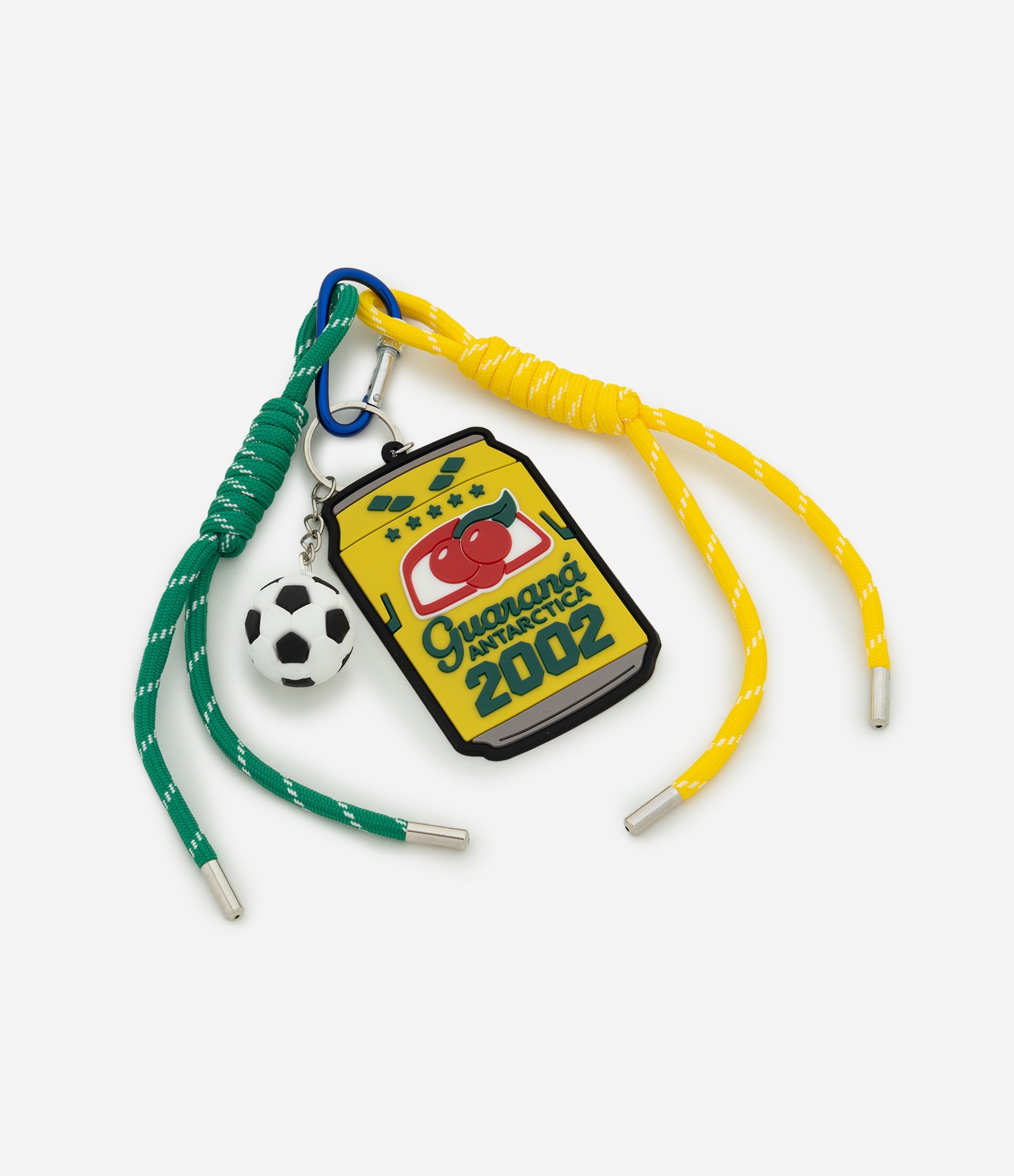 Chaveiro Guaraná Antarctica com Detalhe de Cordões Amarelo 1