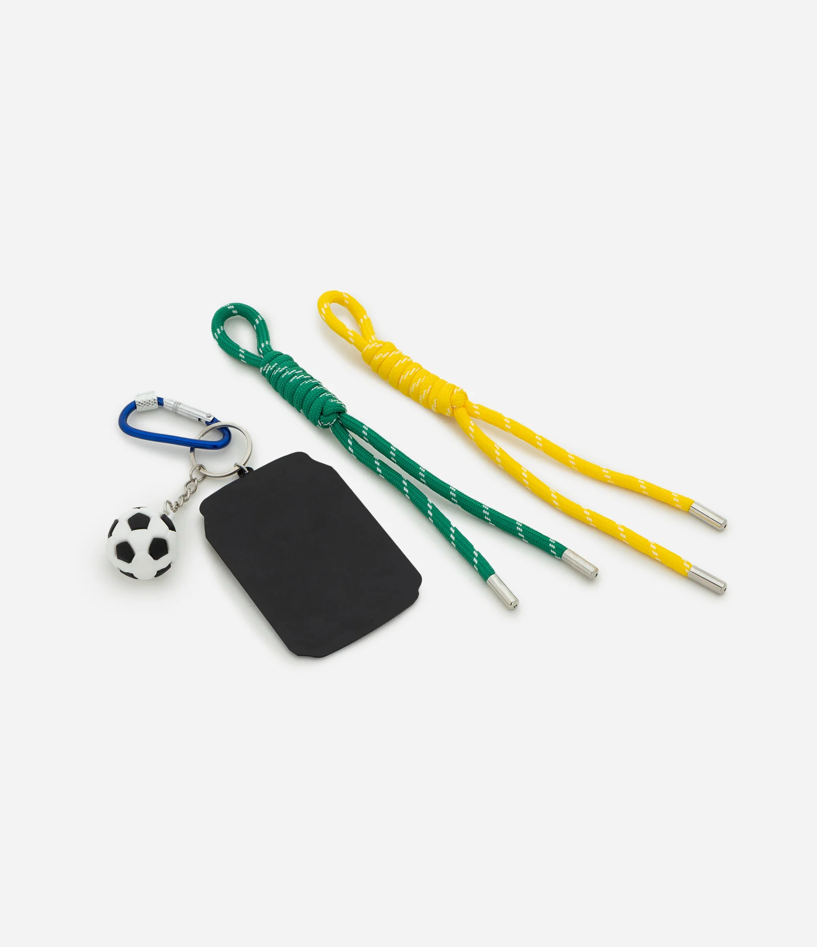 Chaveiro Guaraná Antarctica com Detalhe de Cordões Amarelo 2