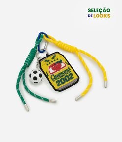 Chaveiro Guaraná Antarctica com Detalhe de Cordões