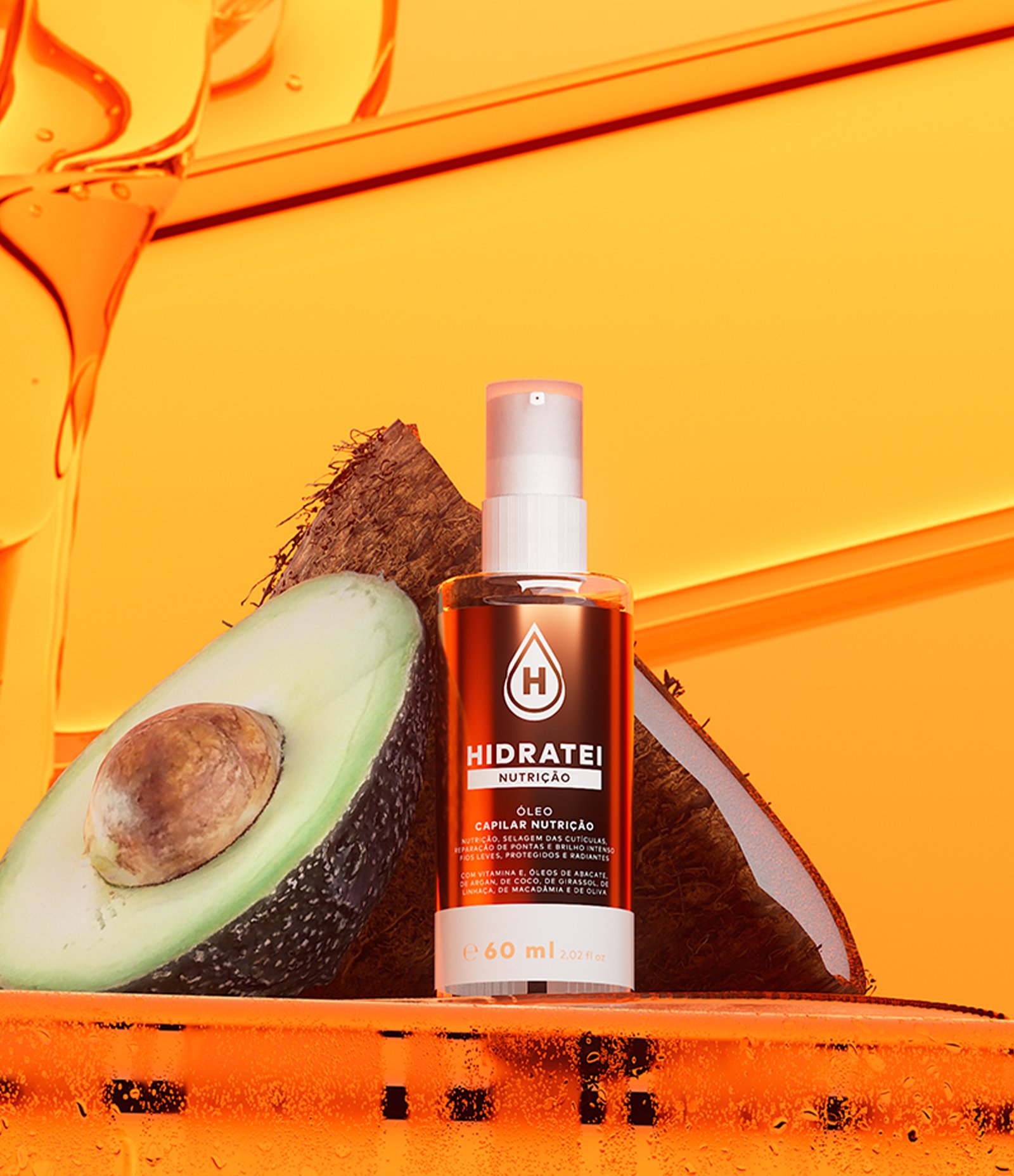 Oleo Capilar Nutricao Hidratei 60ml 2