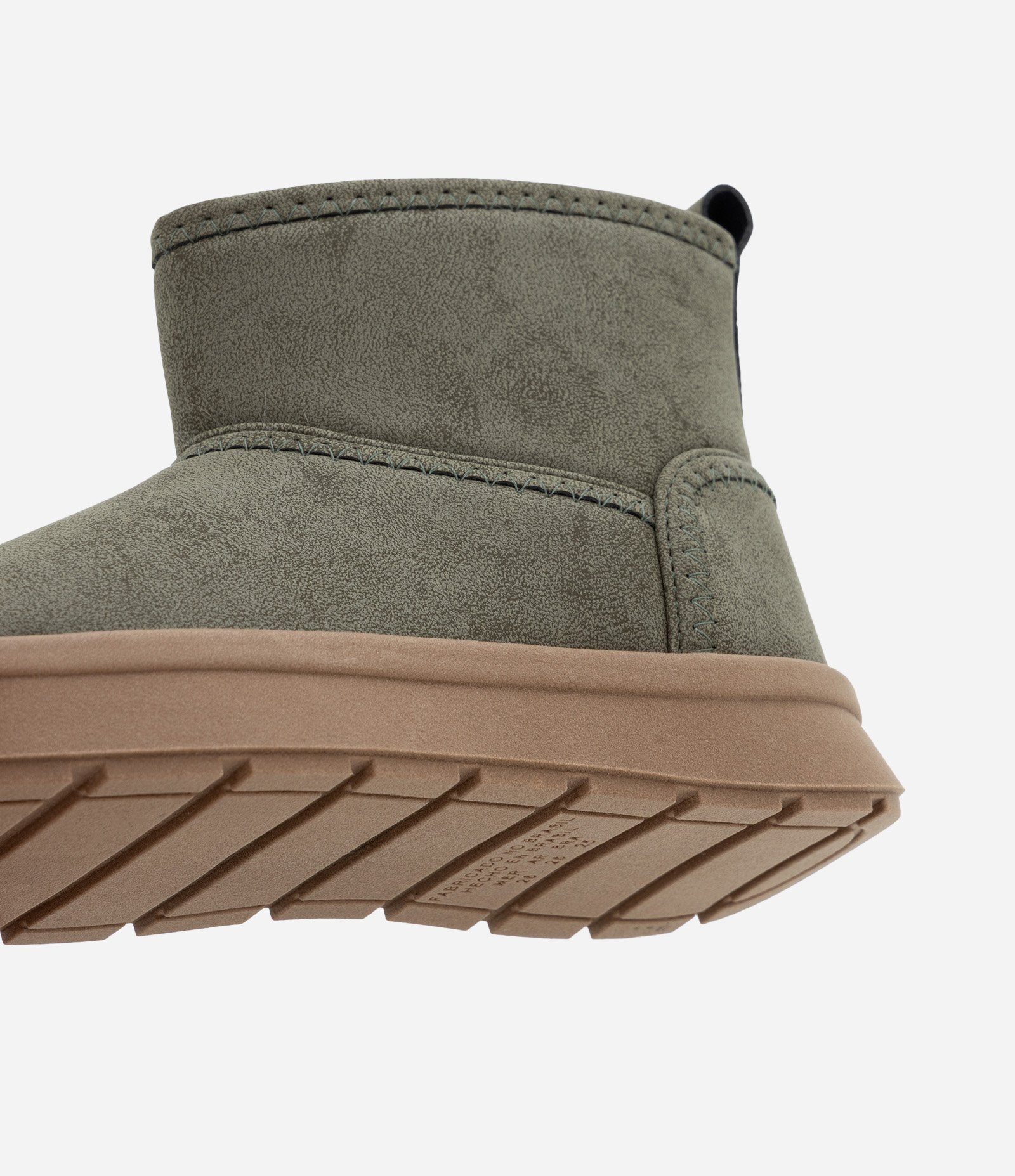 Bota Infantil Forrada com Pelinhos – Tam 20 a 27 Verde Musgo 3