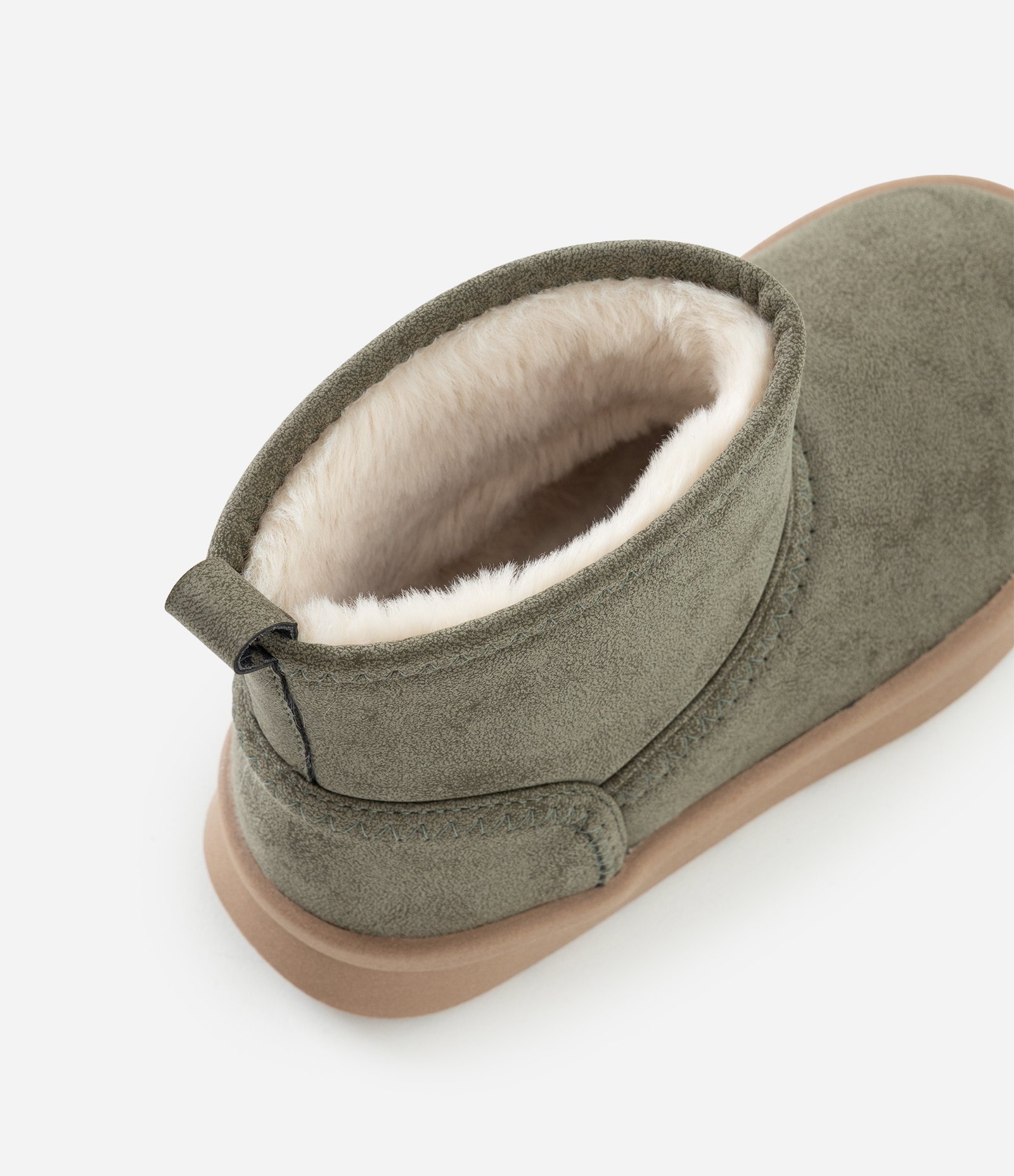 Bota Infantil Forrada com Pelinhos – Tam 20 a 27 Verde Musgo 6