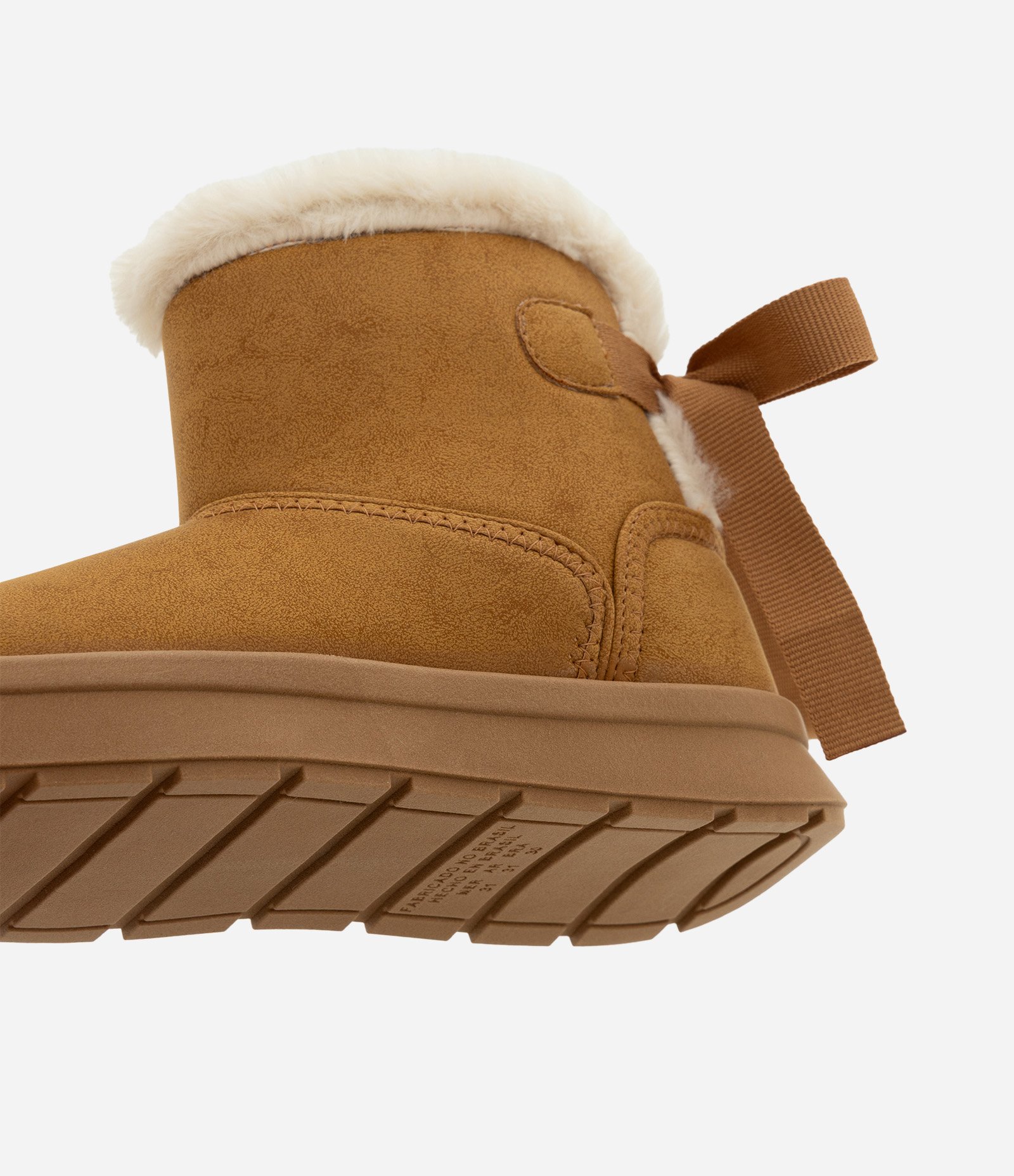 Bota Infantil Comfy com Lacinho no Calcanhar – Tam 28 a 35 Caramelo 3