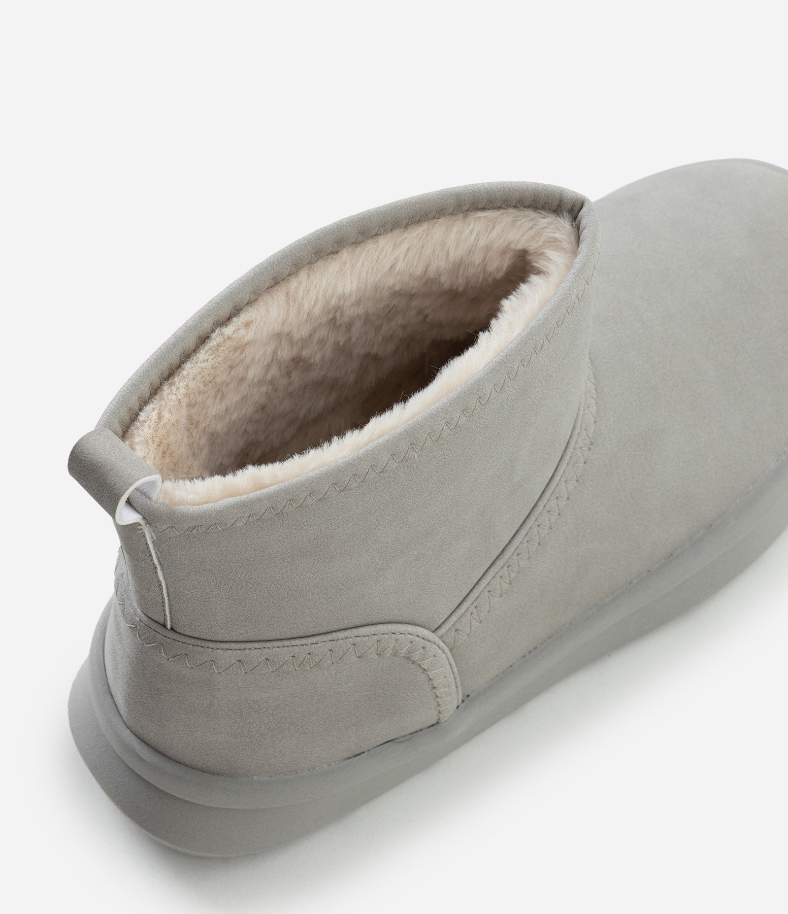 Bota Infantil Comfy Forrada com Pelinhos – Tam 28 a 34 Cinza 5