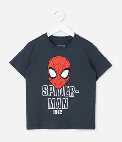 Camiseta Infantil com Estampa Spider Man 1962 – Tam 4 a 12 Anos