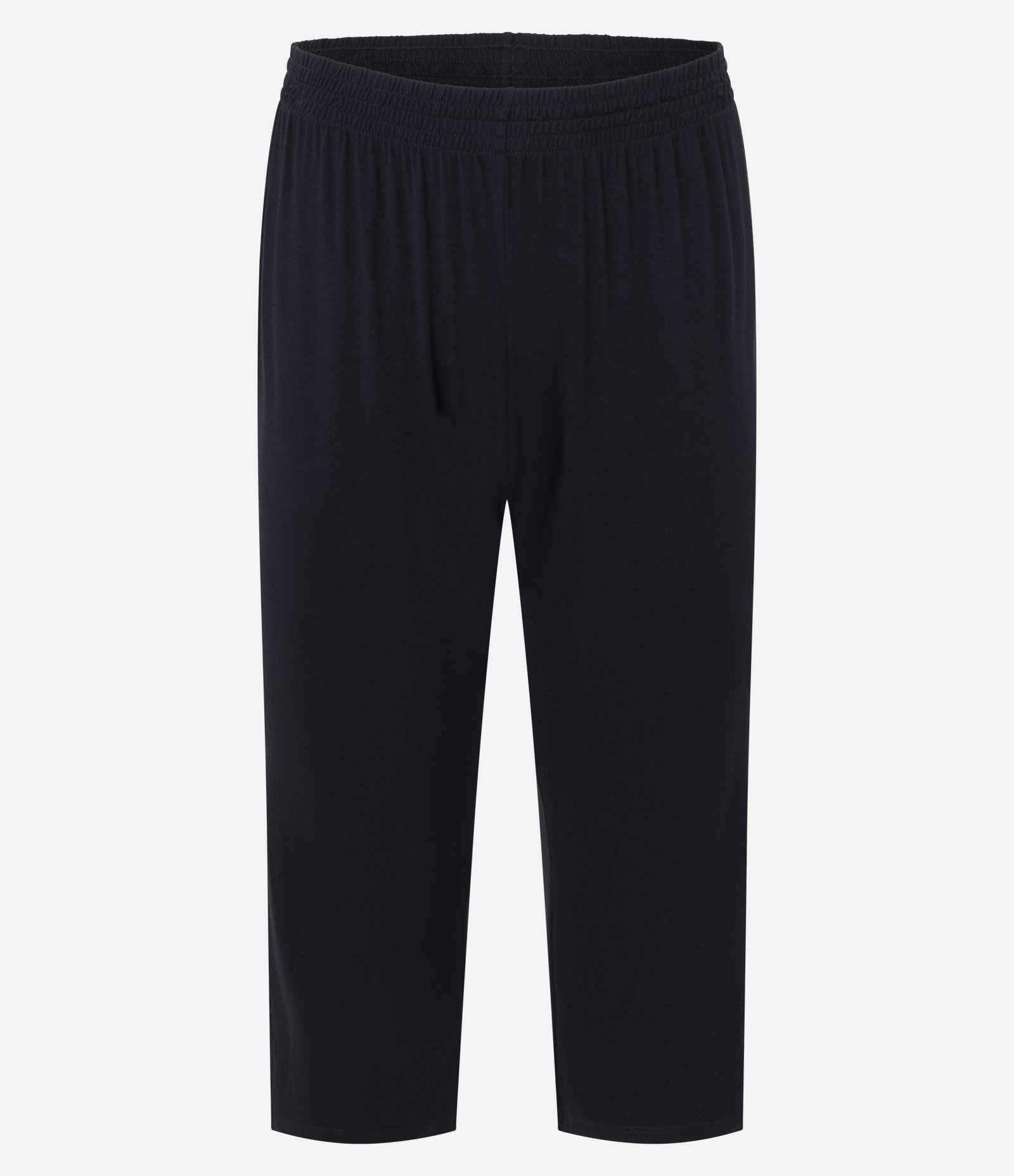 Pijama em Viscolycra com Renda na Gola Preto 4