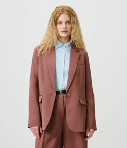 Blazer Comfort Estruturado com Forro Interno