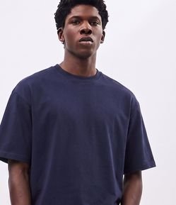 Camiseta Boxy em Malha Tecnológica