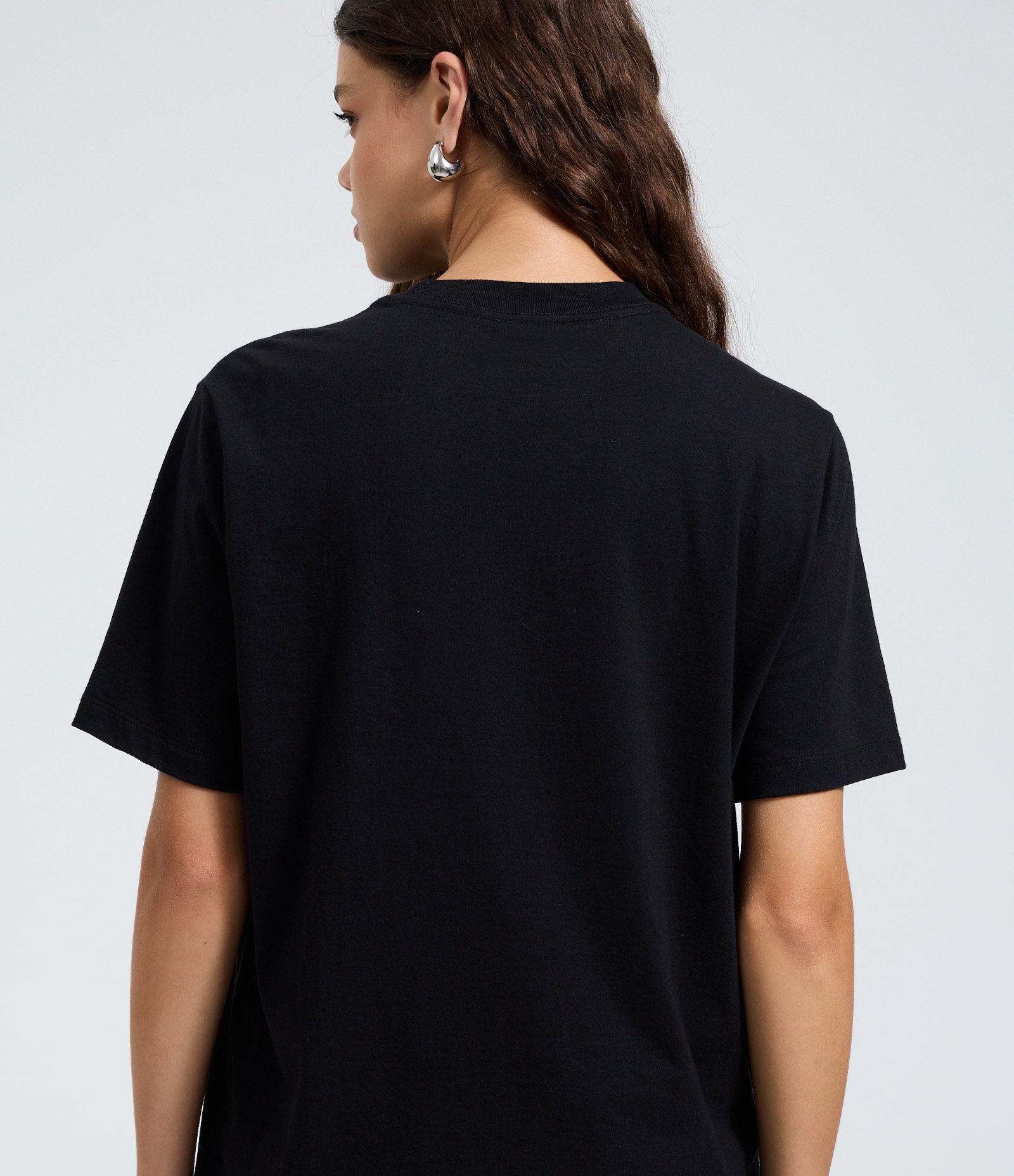 Camiseta em Algodão com Estampa Laboratório de Dexter Preto 4